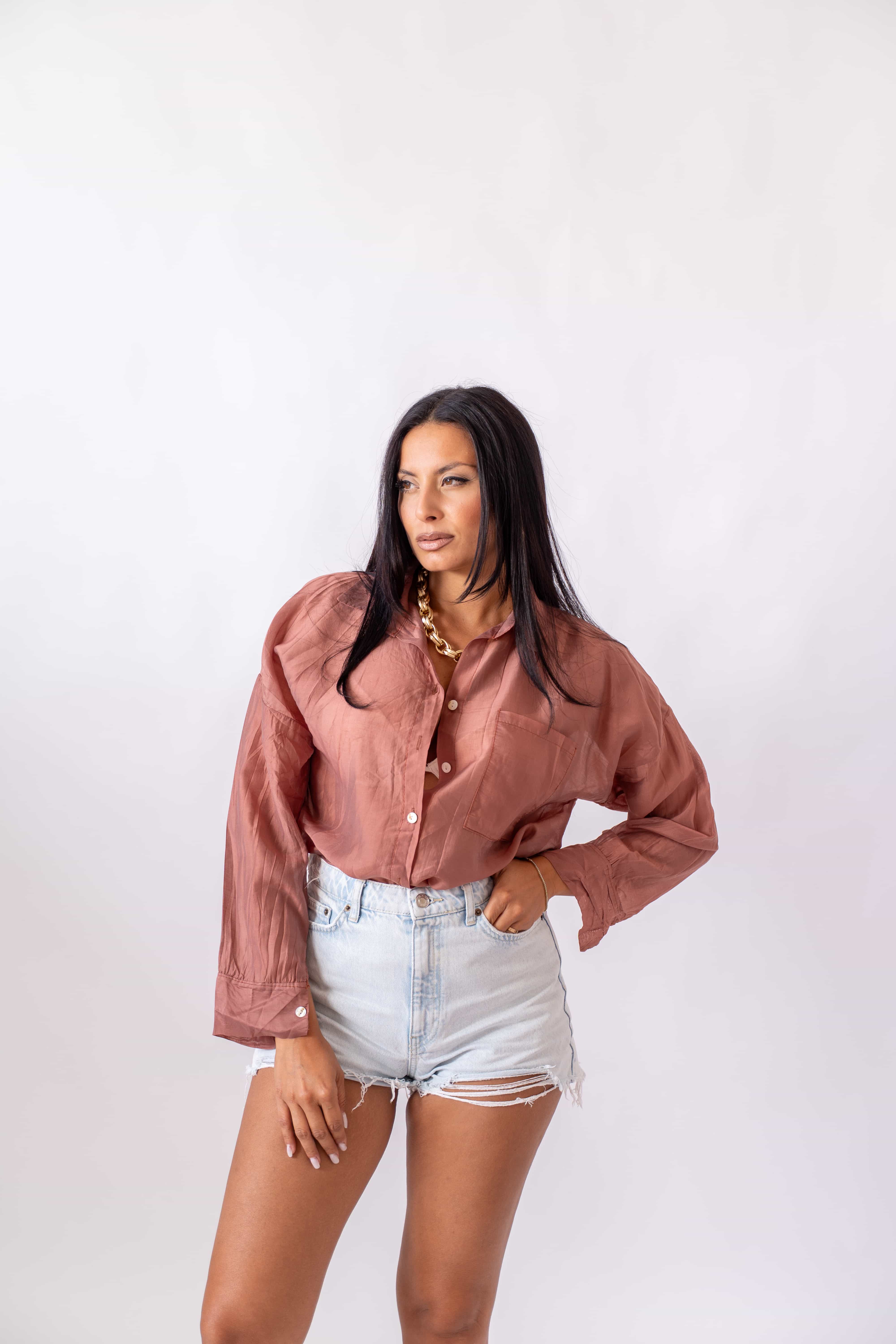 Camicia Veil Bronze - Image 2