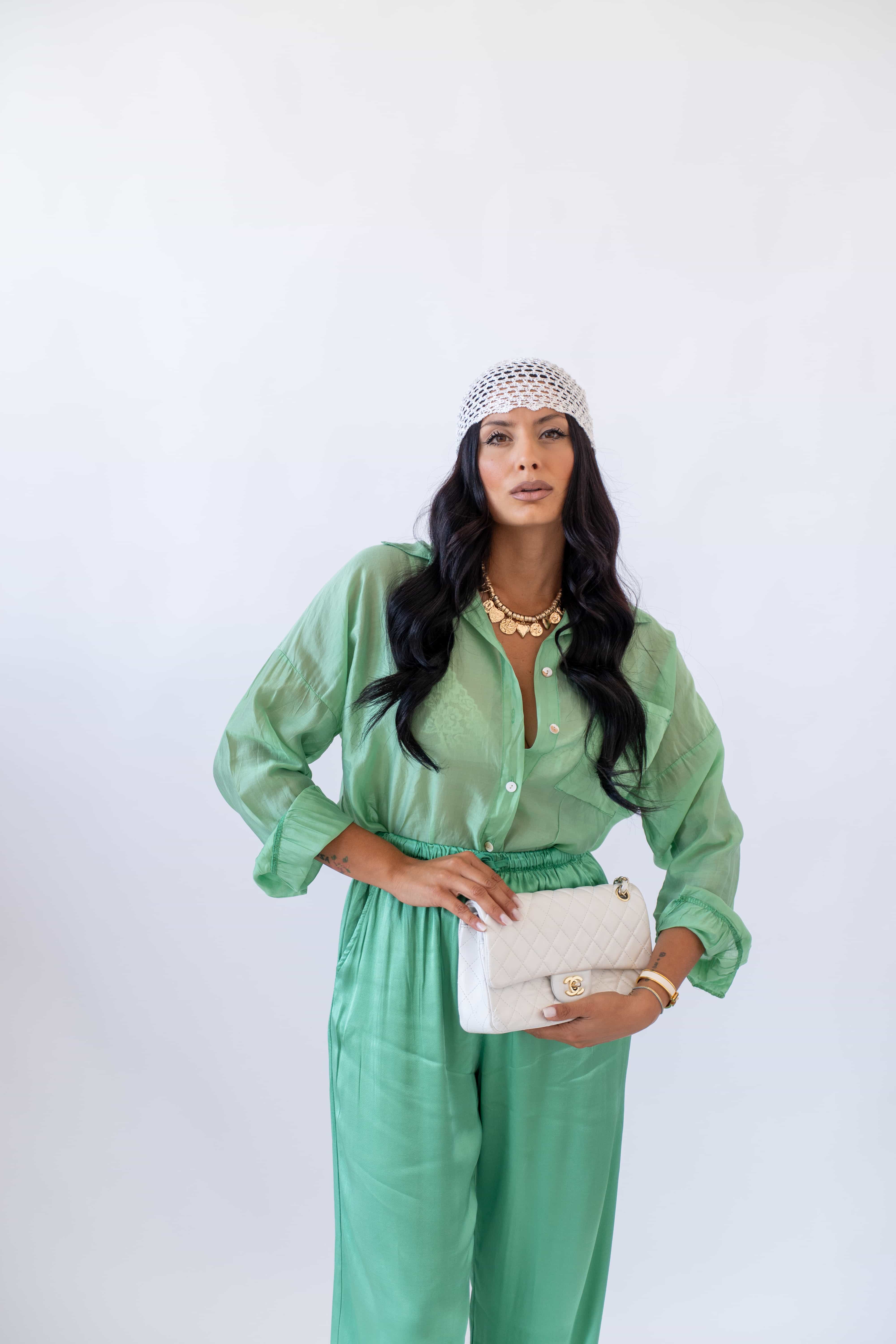 Camicia Veil Green - Image 3