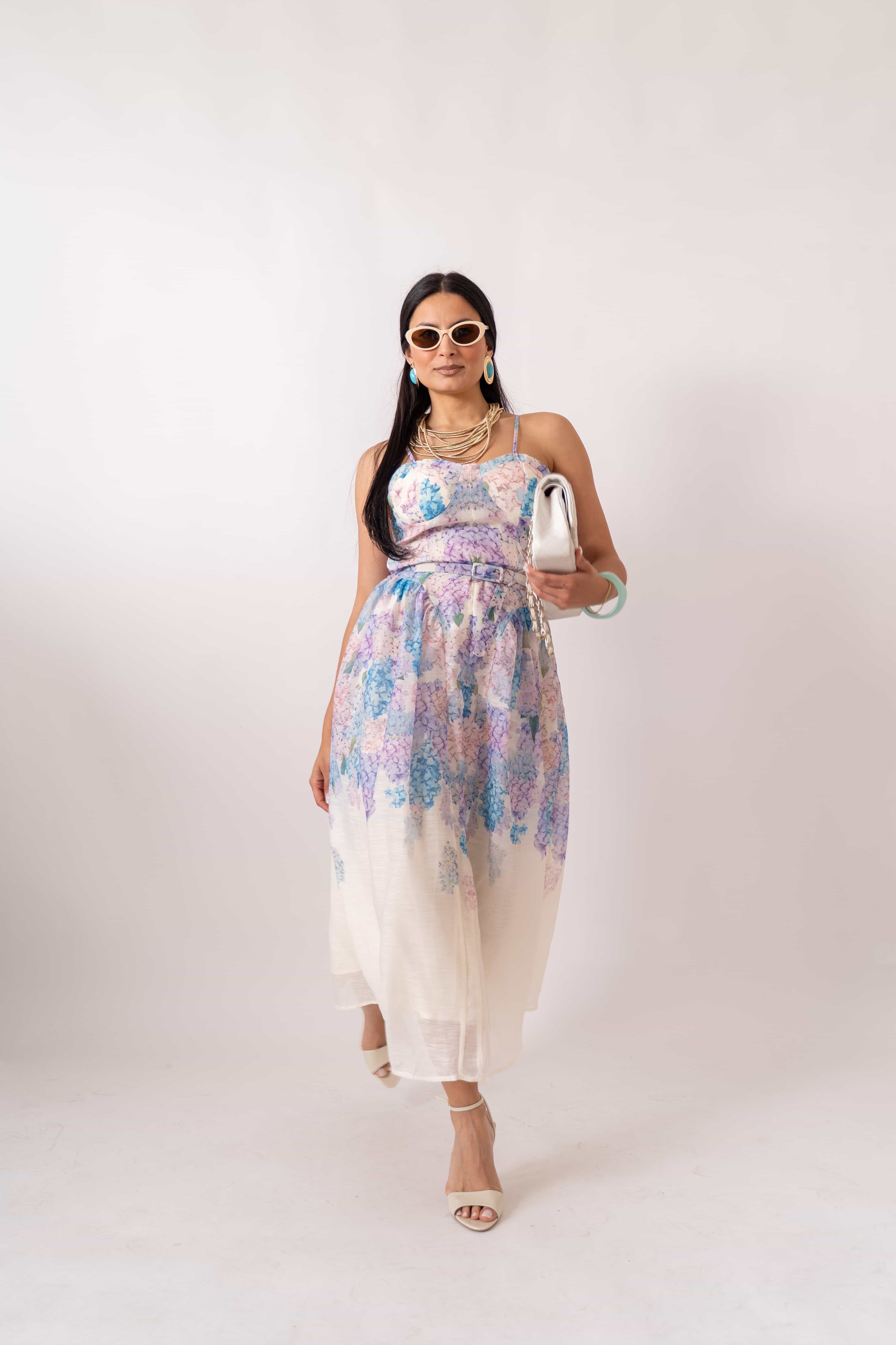 Dress Longuette Flowers