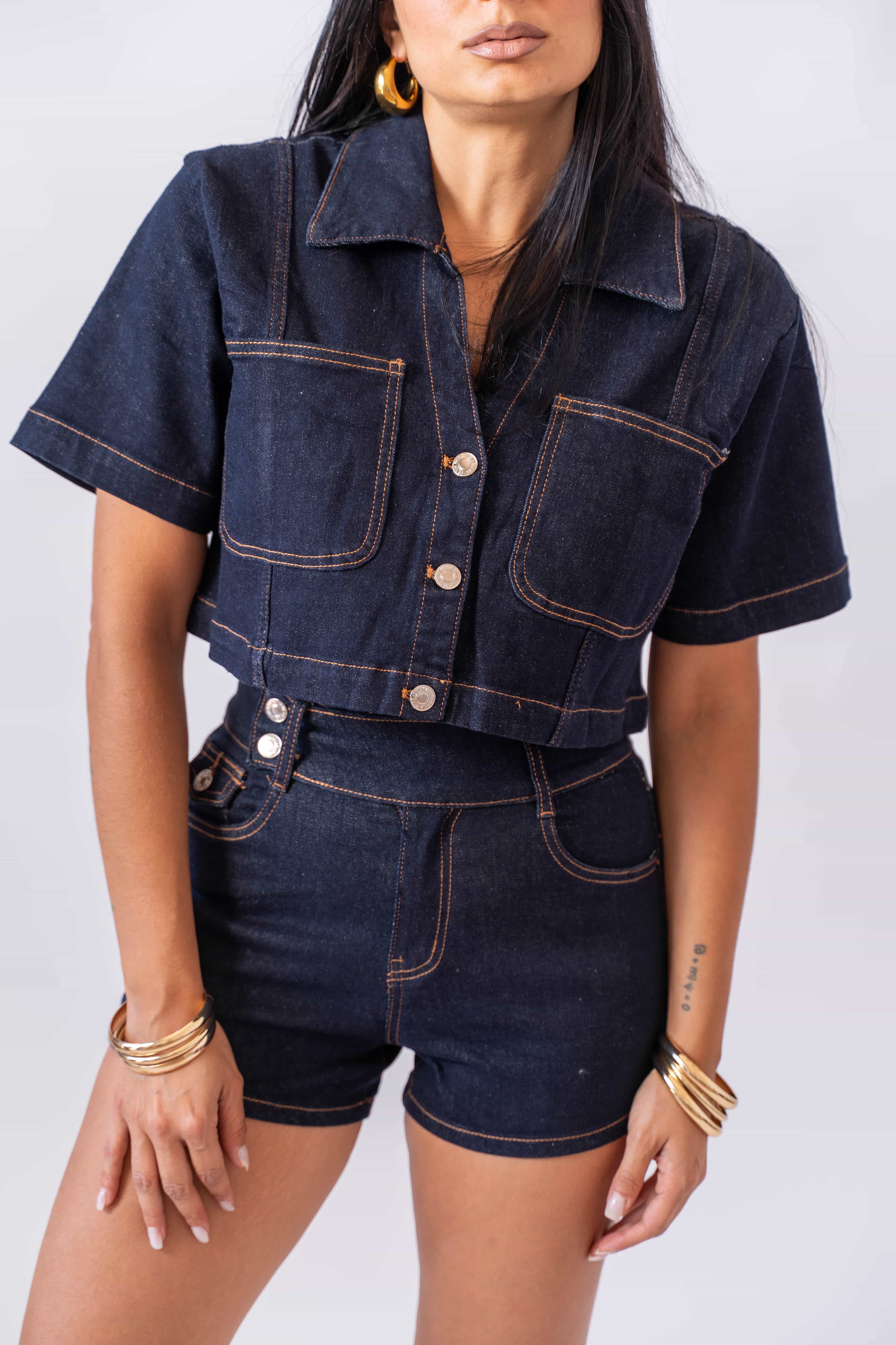Giacca Dark Denim - Image 4