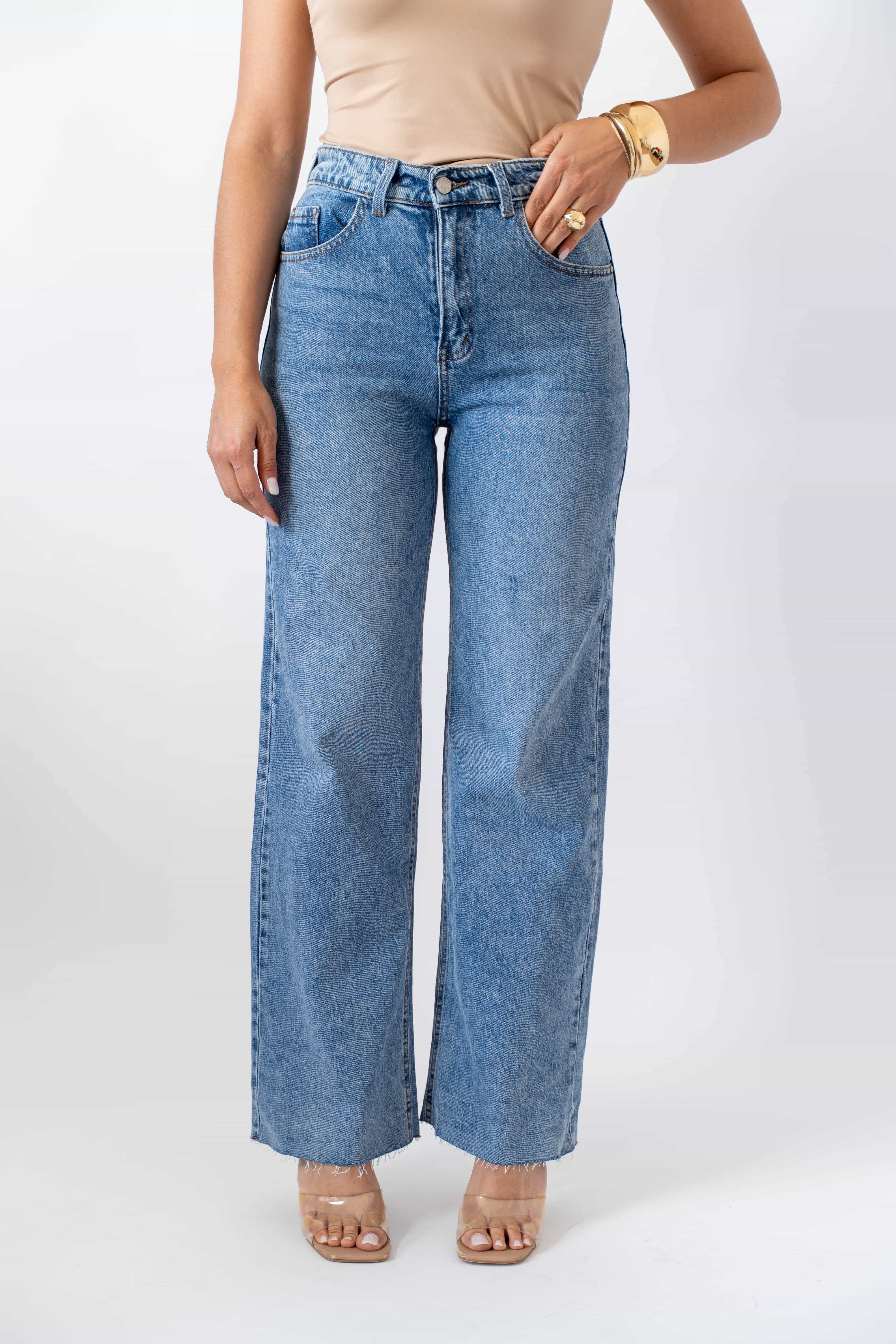 Jeans Taglio Vivo