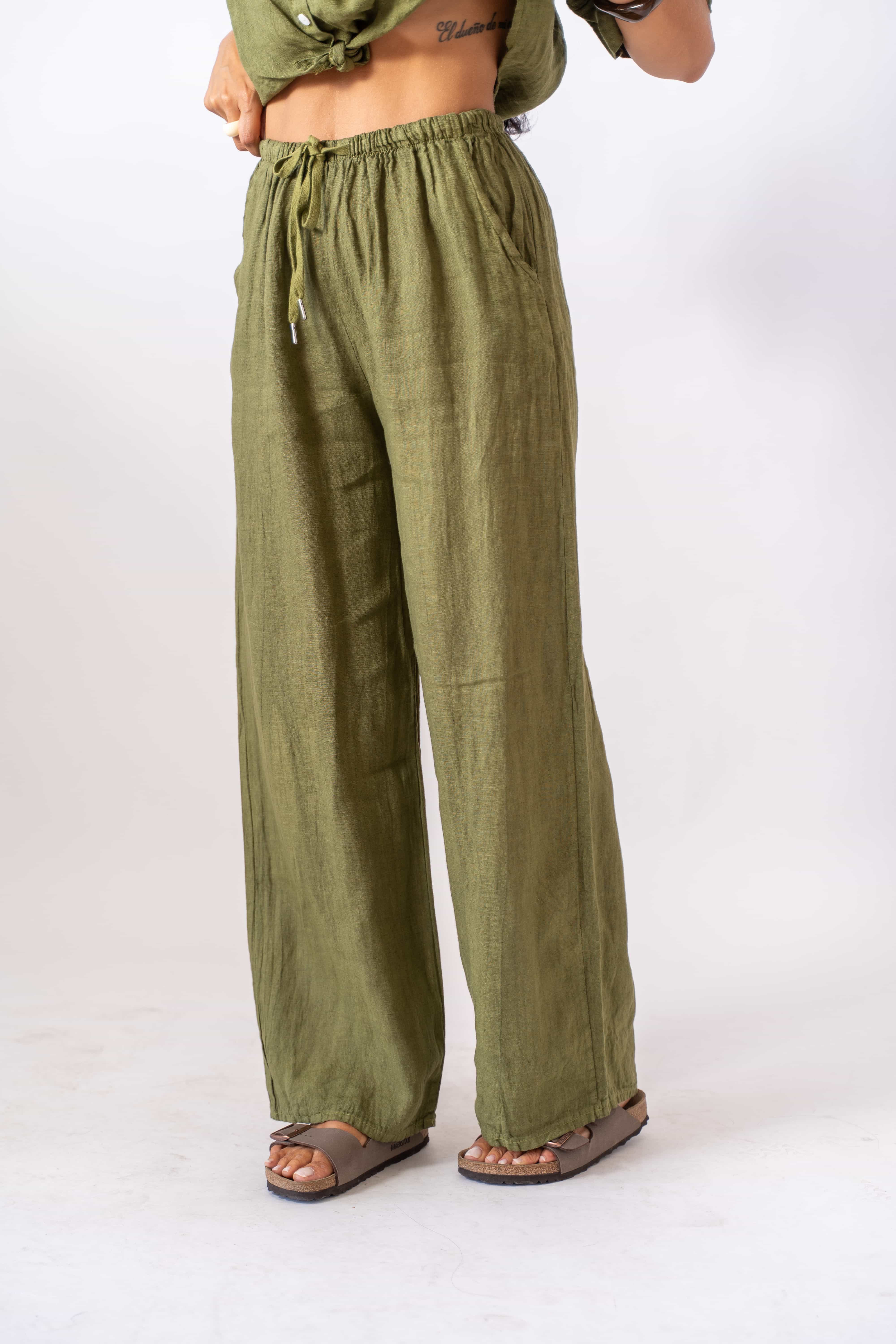 Pantalone In Lino - Image 2