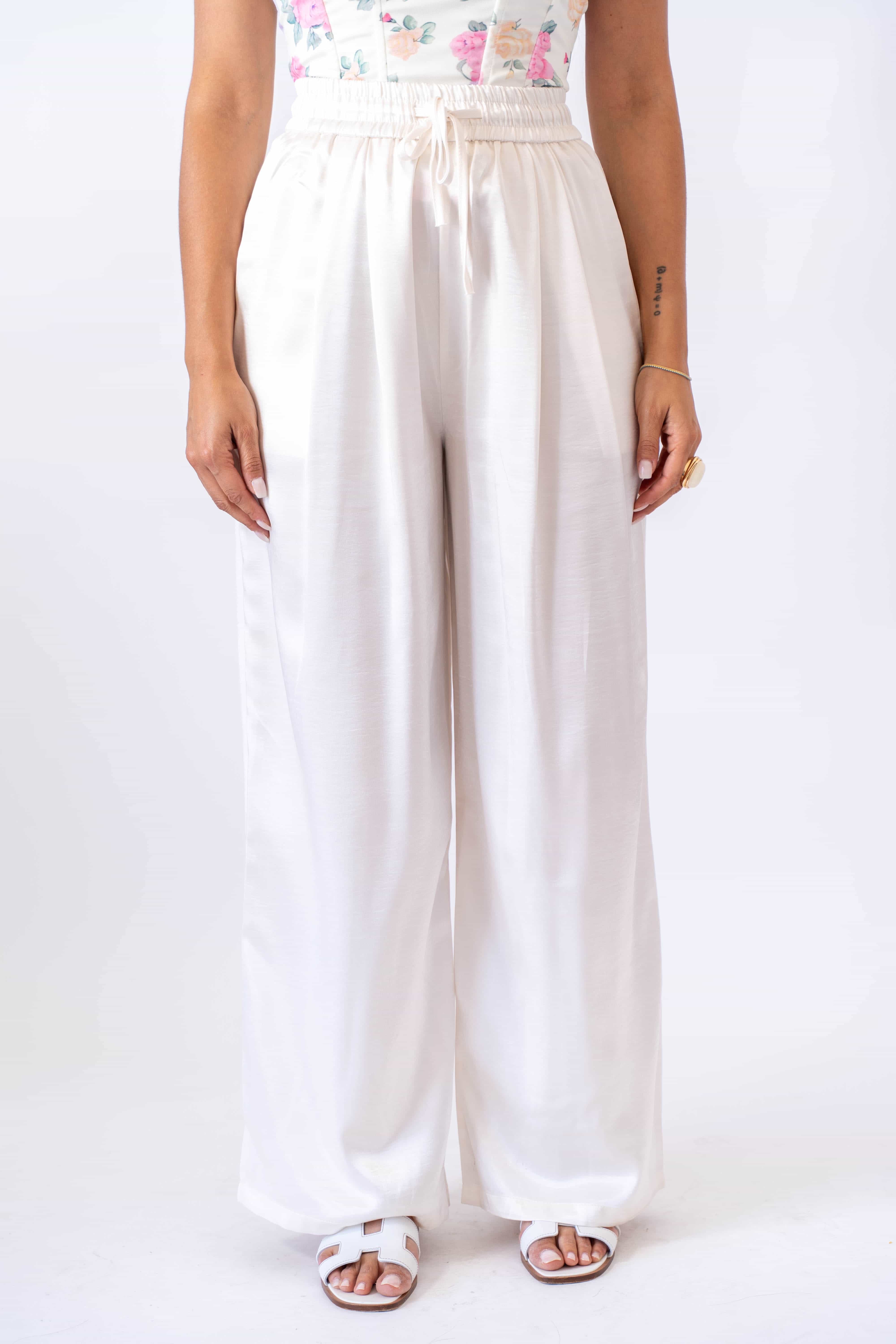 Pantalone In Raso