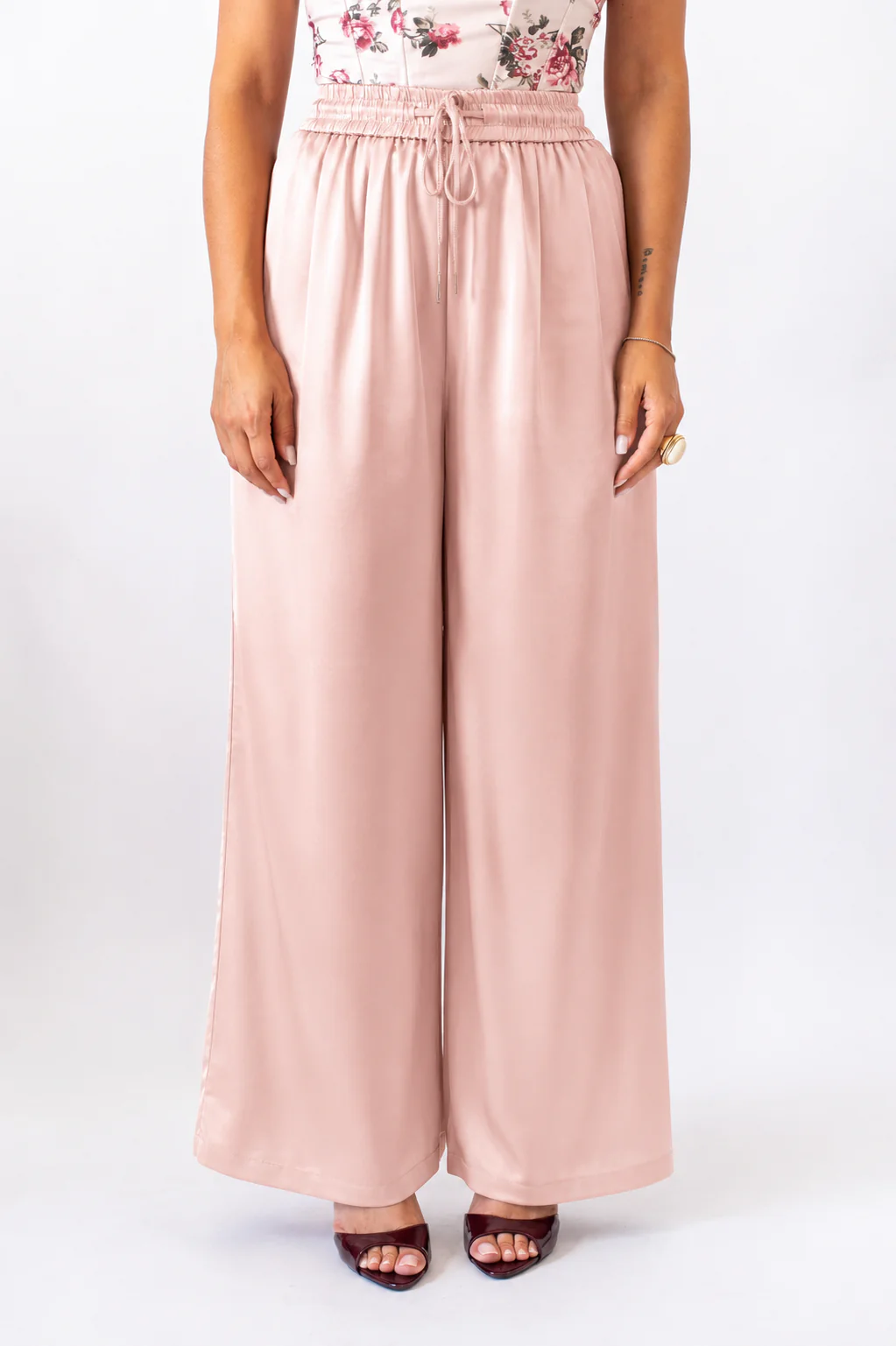 Pantalone In Raso