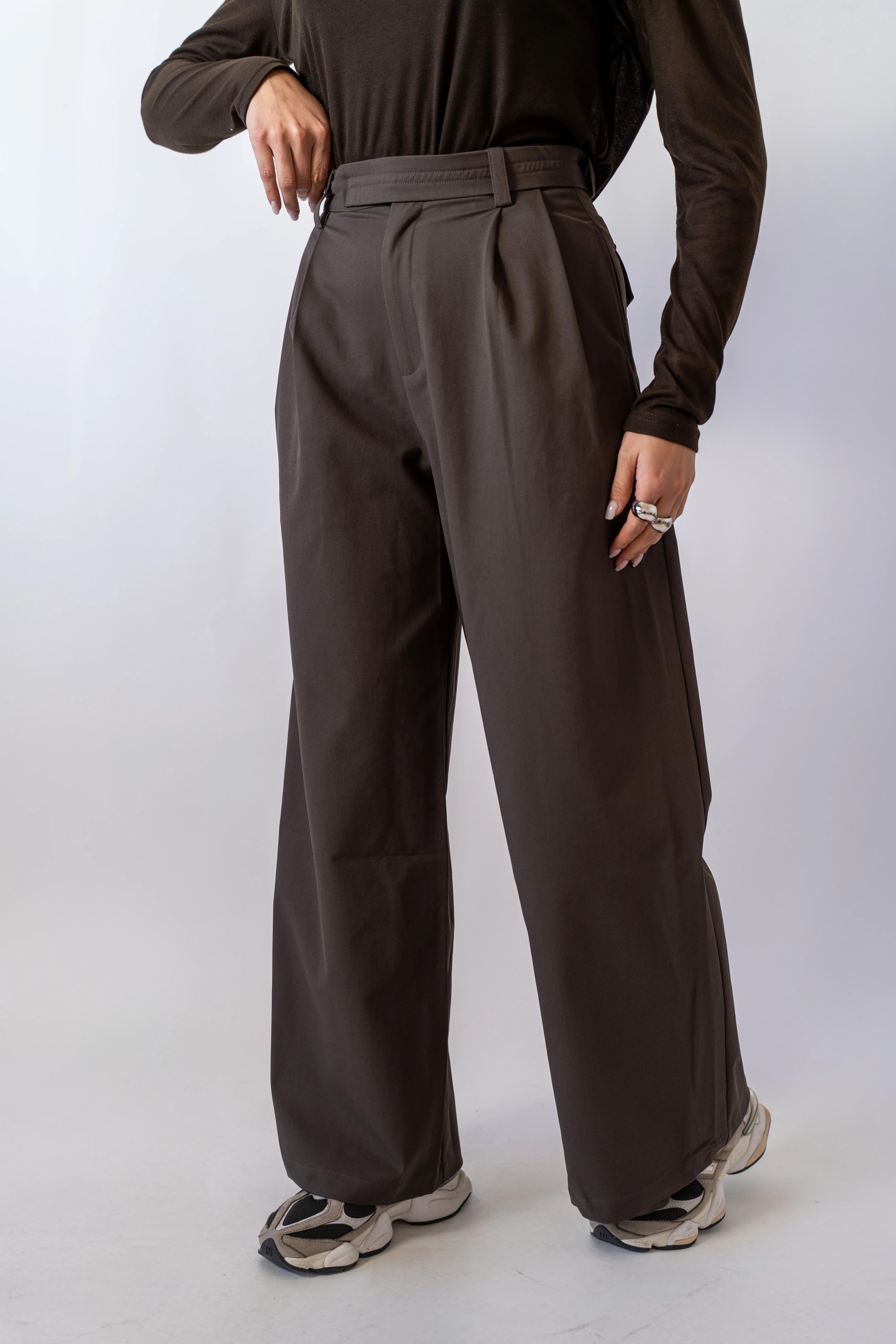 Pantalone Palazzo Con Pinces - Image 2