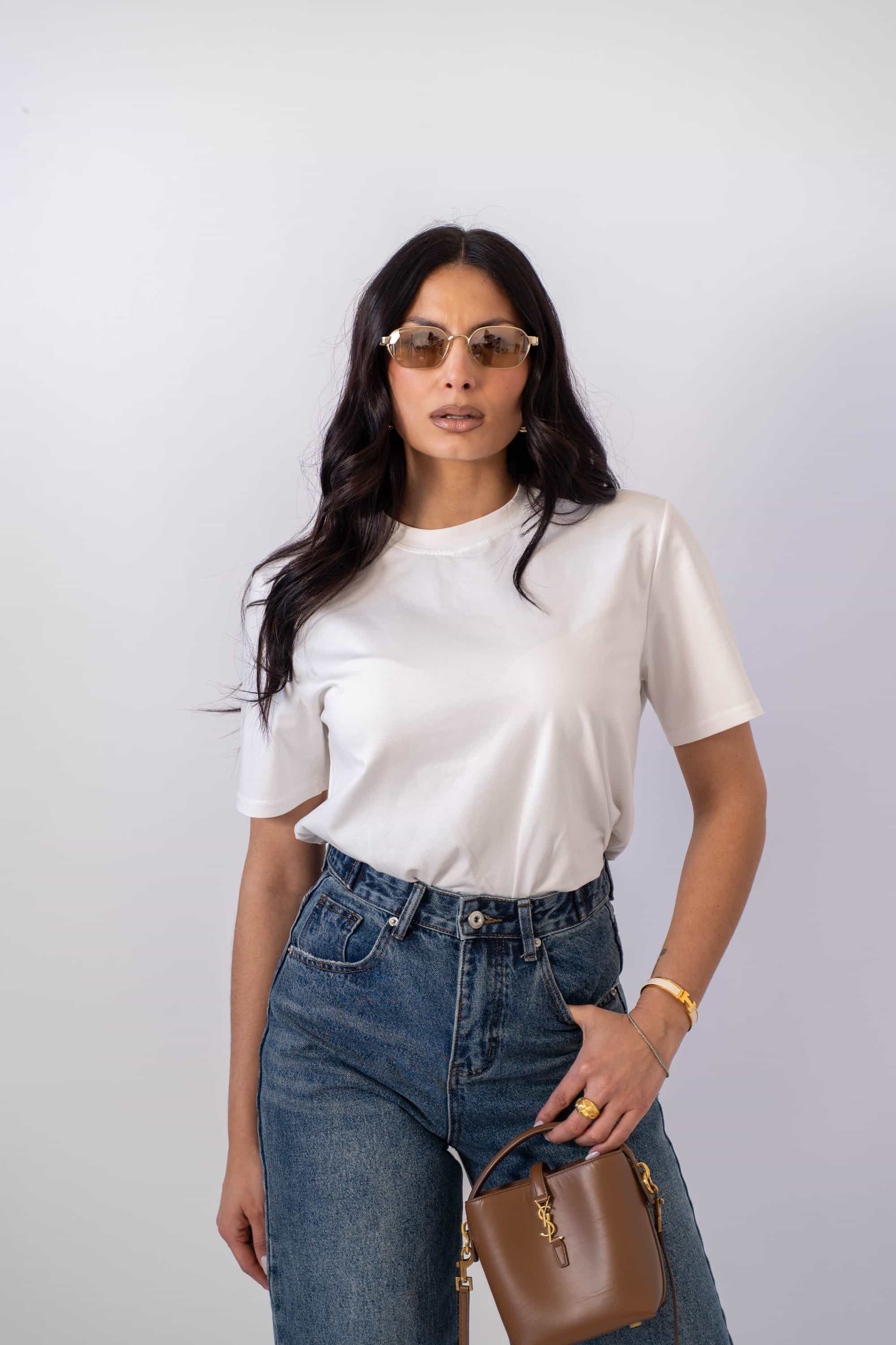 T-Shirt White Basic - Image 2
